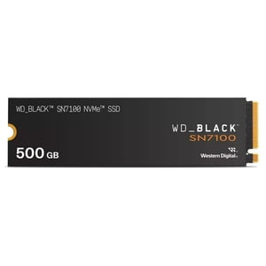 Ssd Western Digital Black Sn7100 500Gb Nvme Pcie 4.0
