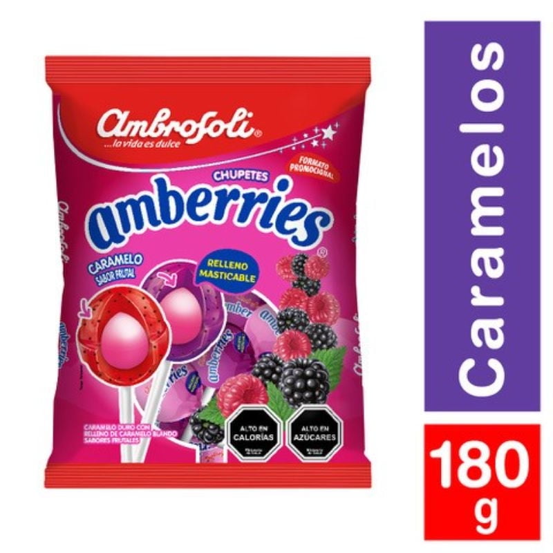 Chupete Amberries 15 g Ambrosoli