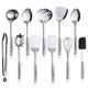 thumbnail image 1 of Juego de utensilios de cocina Maphyton de acero inoxidable para cocina, 11 unidades, 1 of 7