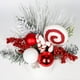 thumbnail image 3 of Árbol de Navidad Hollyone, pequeño, artificial, 30 cm, con adornos, 3 of 3