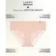 thumbnail image 2 of Calzones Hipster de Encaje de Microfibra Lucky Brand Paquete de 6, 2 of 6