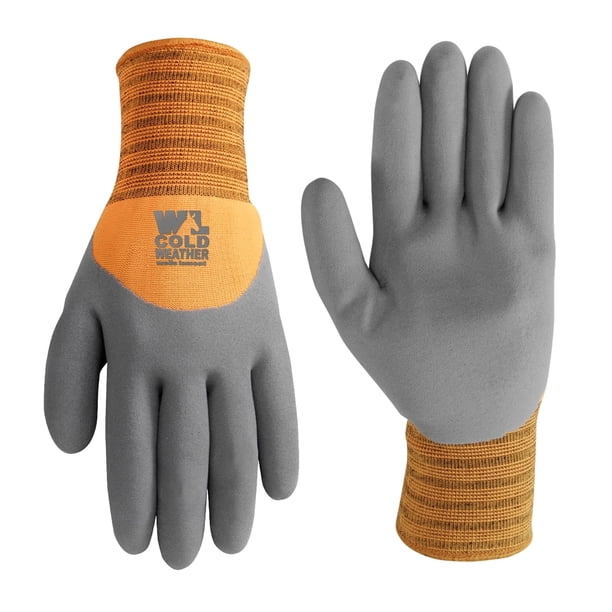 Guantes de trabajo con agarre térmico para invierno con revestimiento de látex Wells Lamont L