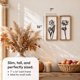 thumbnail image 2 of Tide and Tales 3D Black and White Floral Wall Art, Set of 2, 2 of 3