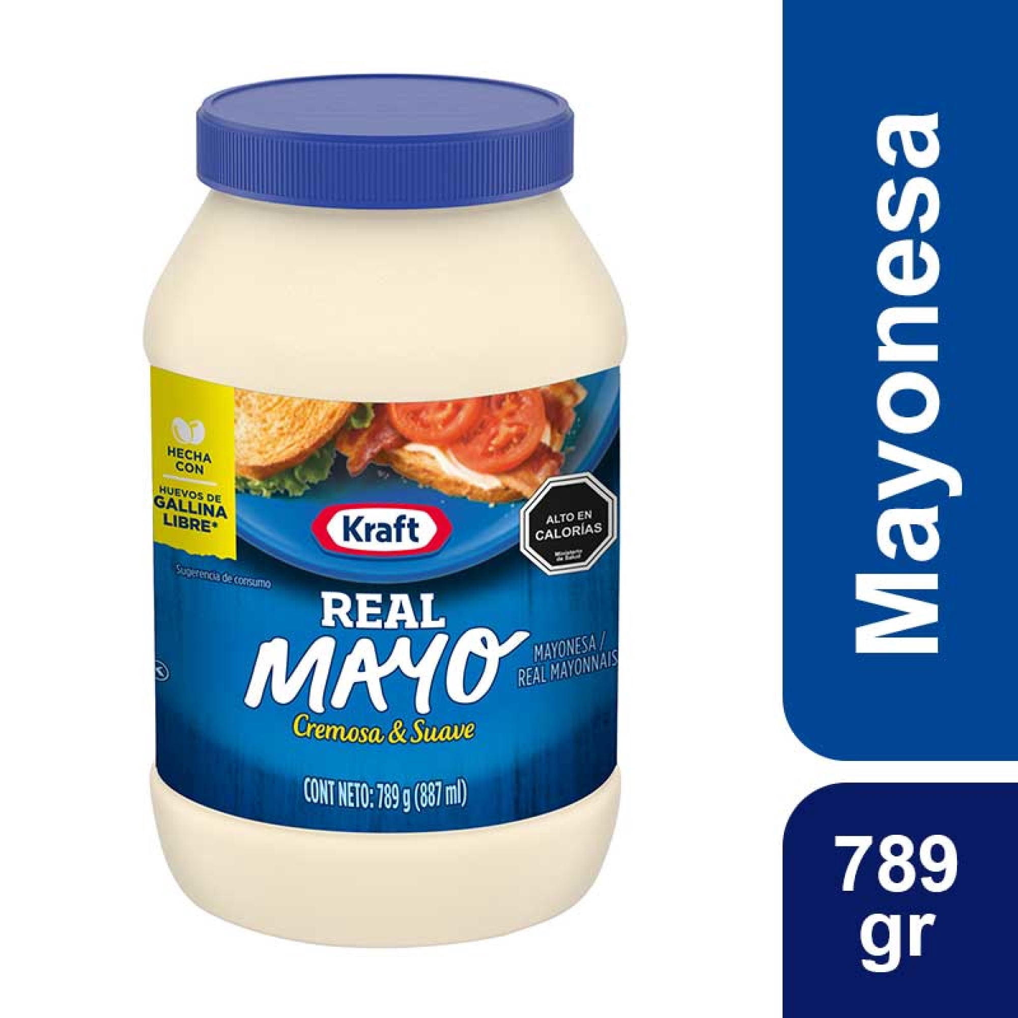 Mayonesa Regular Frasco. 789 g Kraft