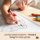 thumbnail image 4 of Crayons Honeysticks, tamaño gigante, cera de abeja 100% pura, 6 colores, paquete de 6, 4 of 6