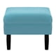 thumbnail image 5 of Sofa New Retro 3c + 2 Pouf Felpa 00 Turquesa, 5 of 6