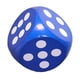 thumbnail image 4 of Dados de Espuma de 20 Cm, Aprender Matemáticas Juguetes Educativos Jugar Dados Dados de Puntos para Niños Estudiantes Carnaval úti , Azul, 4 of 5