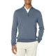 thumbnail image 1 of Jersey Tommy Hilfiger para hombre, manga larga, cierre en cuarto, azul marino, 1 of 3