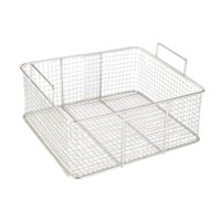 Magideal - Cesta Para Freír Versátil De Acero Inoxidable Diseñada Para Escurrir Los Alimentos Rápidamente. Ideal Para Papas Fritas, Verduras Y Carnes. Se Puede U 35X25X10Cm