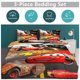 thumbnail image 5 of Cars Lightning McQueen Print Bedding Set Pattern Duvet Cove Set 3 Pieces 1 Quilt Cover And 2 Pillowcases for Women Men Teens, 5 of 5