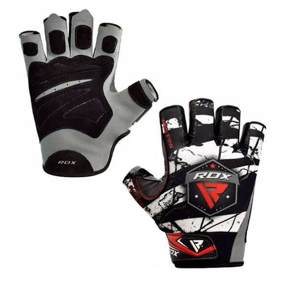 Guantes RDX de Pesas Subli White F11 WGS-F11W Talla S