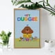 thumbnail image 4 of Hey Duggee Kits de Pintura de Diamantes para Adultos 5D DIY Diamond Art Kits Full Drill Diamond Dots para Regalo Decoración de Pared y Relajación Artes de Gemas 20*30cm, 4 of 6