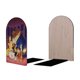 thumbnail image 2 of Bella: La Bella y la Bestia Sujetalibros decorativos temáticos, tope para estantería con base antideslizante, uso dual para hogar y oficina - 2 piezas, 2 of 6
