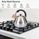 thumbnail image 2 of Tetera Lazneyru 2,8 L con Silbato, Acero Inoxidable para Cocina, 2 of 6
