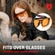 thumbnail image 2 of Gafas de seguridad NoCry que bloquean la luz azul sobre las gafas, 2 of 8