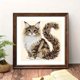 thumbnail image 2 of Kit de Arte con Diamantes OJTOYART Gato de Forma Especial para Adultos, 2 of 8