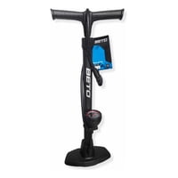 Bombín De Pie Beto 160 Psi Cmp-114 Manómetro Doble Válvula Negro