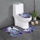 thumbnail image 1 of Vampirina Juego de 3 alfombras de baño de coral fleece: tapete de baño + alfombra de inodoro en forma de U + funda de tapa de inodoro en forma de O, 1 of 6