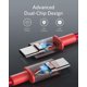 thumbnail image 4 of Cable USB C a USB C, cable de carga Anker tipo C, 3 m, rojo, 4 of 7