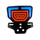thumbnail image 2 of Luz Trasera LED Para Motocicleta, Luz De Freno Y Freno Para Honda Tmx125, Accesorios, Luz Azul, 2 of 5