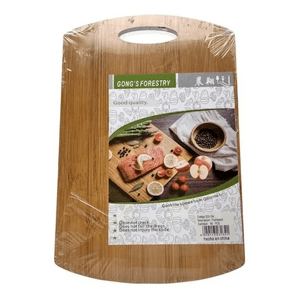 Genérico - Tabla Para Picar Alimentos De Madera - Gongs Forestry Liso