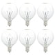 thumbnail image 1 of Bombillas calentadoras de cera Snnalosses, 25 W, 120 V, E12, tipo G, 6 paquetes, 1 of 9