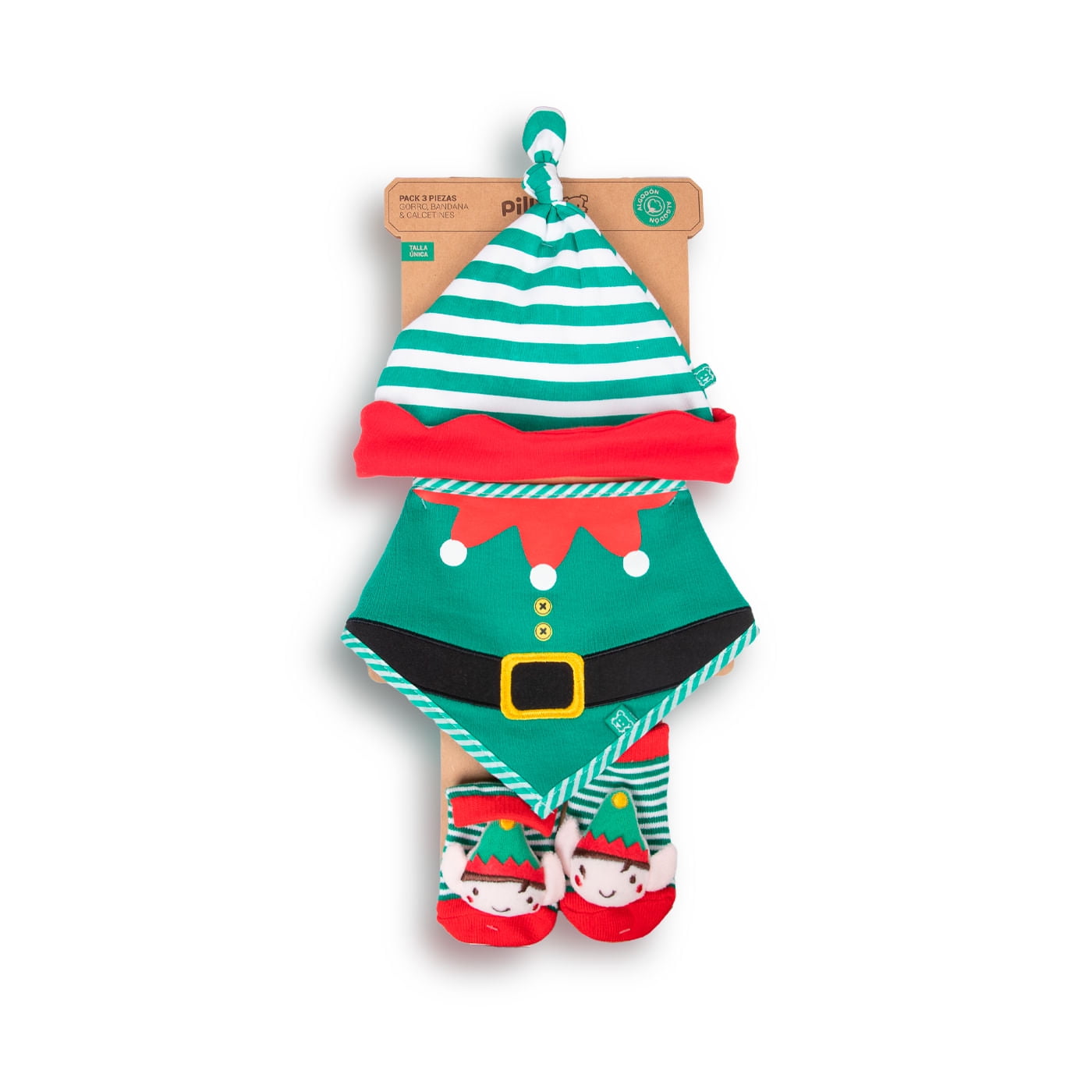 Set Unisex Verde Pillin