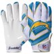 thumbnail image 1 of Guantes de receptor de fútbol Franklin Sports Los Angeles Chargers Youth NFL, 1 of 9