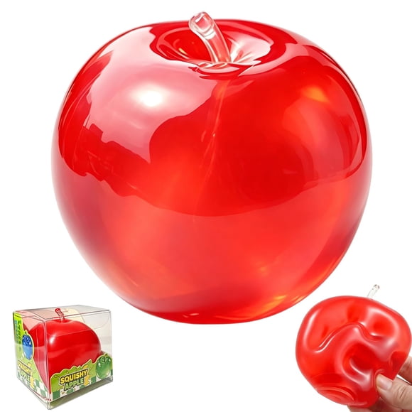 Juguete anti‑estrés Tintinwiwigo Manzana Squishy con Aceite de Coco