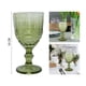 thumbnail image 1 of Pack 6 Copa tallada para vino 330ml - Verde, 1 of 2