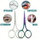 thumbnail image 4 of 1Pcs Eyebrow Scissor Stainless Steel Makeup Tool Eyelash Trimmer Facial Hair Remover Manicure Scissor Nail Cuticle Tool Beauty Scissors, 4 of 4