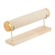 thumbnail image 4 of Portapulseras Base De Madera Desmontable Terciopelo Para Reloj Tradeshow Blanco, 4 of 5