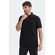 thumbnail image 2 of Polera Hombre Pique Dos Botónes Negro, 2 of 4