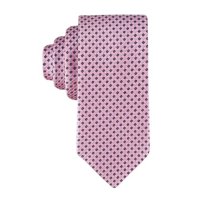 Corbata Tommy Hilfiger Core Micro Dot Silk Poliéster Rosa Hombre