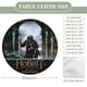 thumbnail image 2 of El Hobbit theme Fitted Round Tablecloths Elastic Edged Table Covers Waterproof Table Cloth For Kitchen Holiday Party Tables Decor 150cm, 2 of 6
