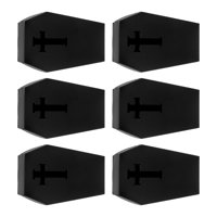 Magideal - 6 Cajas De Dulces De Halloween, Cajas De Golosinas Con Forma De Ataúd, Cajas Decorativas Para Bocadillos, Cajas De Dulces Para Pedir Dulces O Trucos,