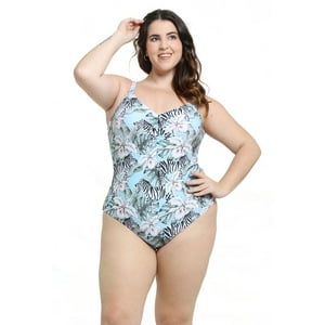 Samia - Traje De Baño Enterito Con Cheeky Verde M