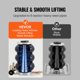 thumbnail image 4 of Air Jack VEVOR 3T/6600 libras, conector de airbag triple, 450 mm, 4 of 9