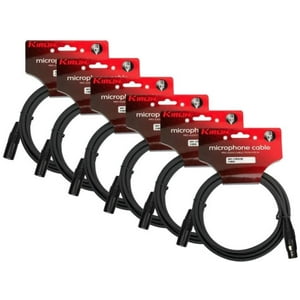 Pack 6 Cable Micrófono Serie C Xlr10M Kirlin Mpc6-470Pb-10