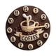 thumbnail image 3 of Reloj De Pared Redondo Colgante Con Forma De Taza De Café, Ideal Para Decorar La Cocina, Cafeterías O El Hogar (20 Cm)., 3 of 5