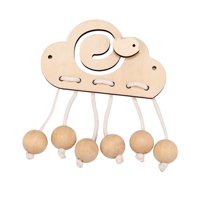 Magideal - Material De Tablero Ocupado De Madera, Juguetes Educativos, Rompecabezas De Ayuda Para Enseñanza, Habilidades Básicas, Tableros De Actividades Sensori Rosario