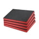 thumbnail image 1 of 4 Cajas De Herramientas De Espuma Con Inserto De Sombra Para Manualidades, Almacenamiento Y Embalaje De Transporte., 1 of 5