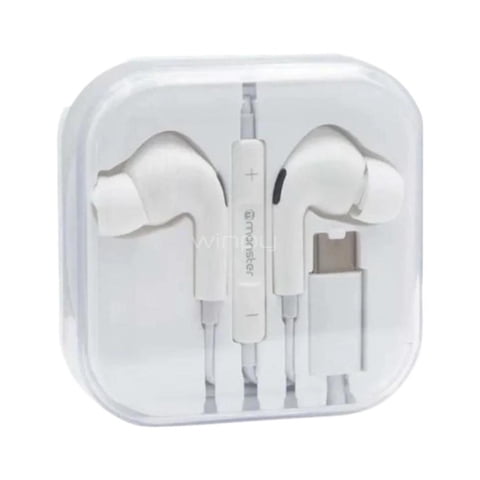 Audifonos Manos Libres Manos Libres Usb C Blanco C21 Monster
