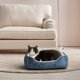 thumbnail image 3 of Cama Para Perro Pequeña 21x17 Azul Lavable, 3 of 3