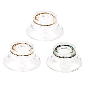 Magideal - 3 Piezas De Perillas De Campana Para Sombrero De Guitarra, Piezas De Repuesto, Dispositivos De Instrumentos Musicales, Perillas De Control De Volumen