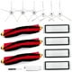 thumbnail image 1 of Piezas de repuesto para aspiradora Roborock S6 Pure, S6, E4, S4 Max, 1 of 3