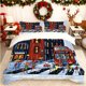 thumbnail image 1 of London Rainy Day Bus Printed Duvet Cover Set All-season Bedding Set with Colorful Patterns Essential for Home and Guest Rooms Ideal Gift for Friends and Family, 1 of 1