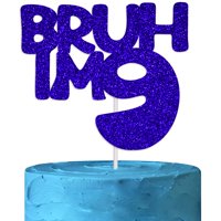 Cake Topper Cutylight Brush I'M 13 Official Teenager Blue