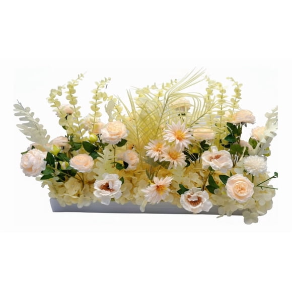 Flores Artificiales Decorativas Arreglo Floral Adorno Jhn