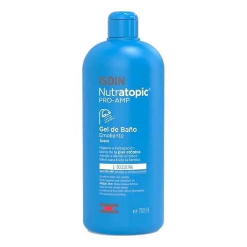 Isdin - Nutratopic Pro-Amp Gel De Baño Emoliente Piel Atópica 400 Ml